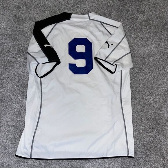 2-Bury FC Jersey Puma Home & Away Football Soccer Mens Short Sleeve Shirt L - Picture 7 of 7